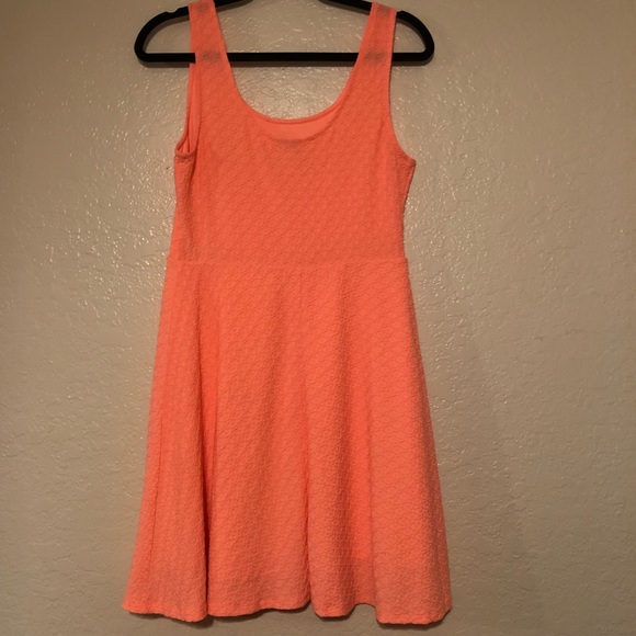 Neon Bright Orange Mossimo Dress - Picture 3 of 4